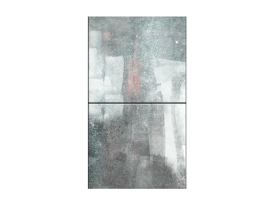 Papier Peint "City Shrouded in Rain" 50x1000cm