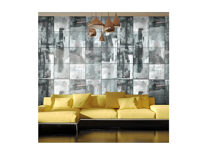 Papier Peint "City Shrouded in Rain" 50x1000cm