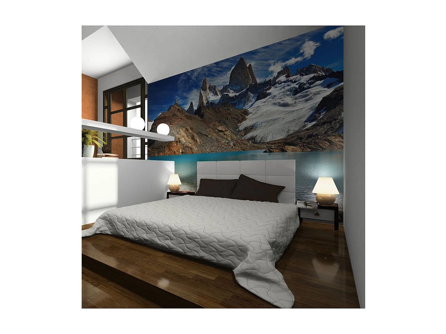 Papier Peint "Mount Fitz Roy, Patagonia, Argentina" 270 x 350 cm