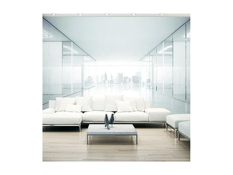 Papier Peint "White City" 105 x 150 cm