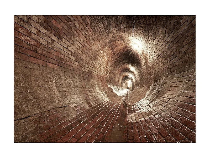 Papier Peint "Underground Corridor" 245 x 350 cm