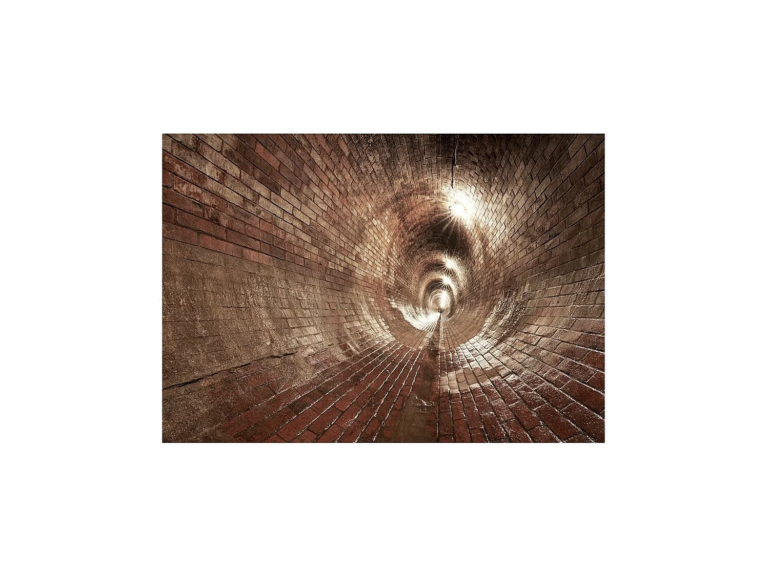 Papier Peint "Underground Corridor" 245 x 350 cm