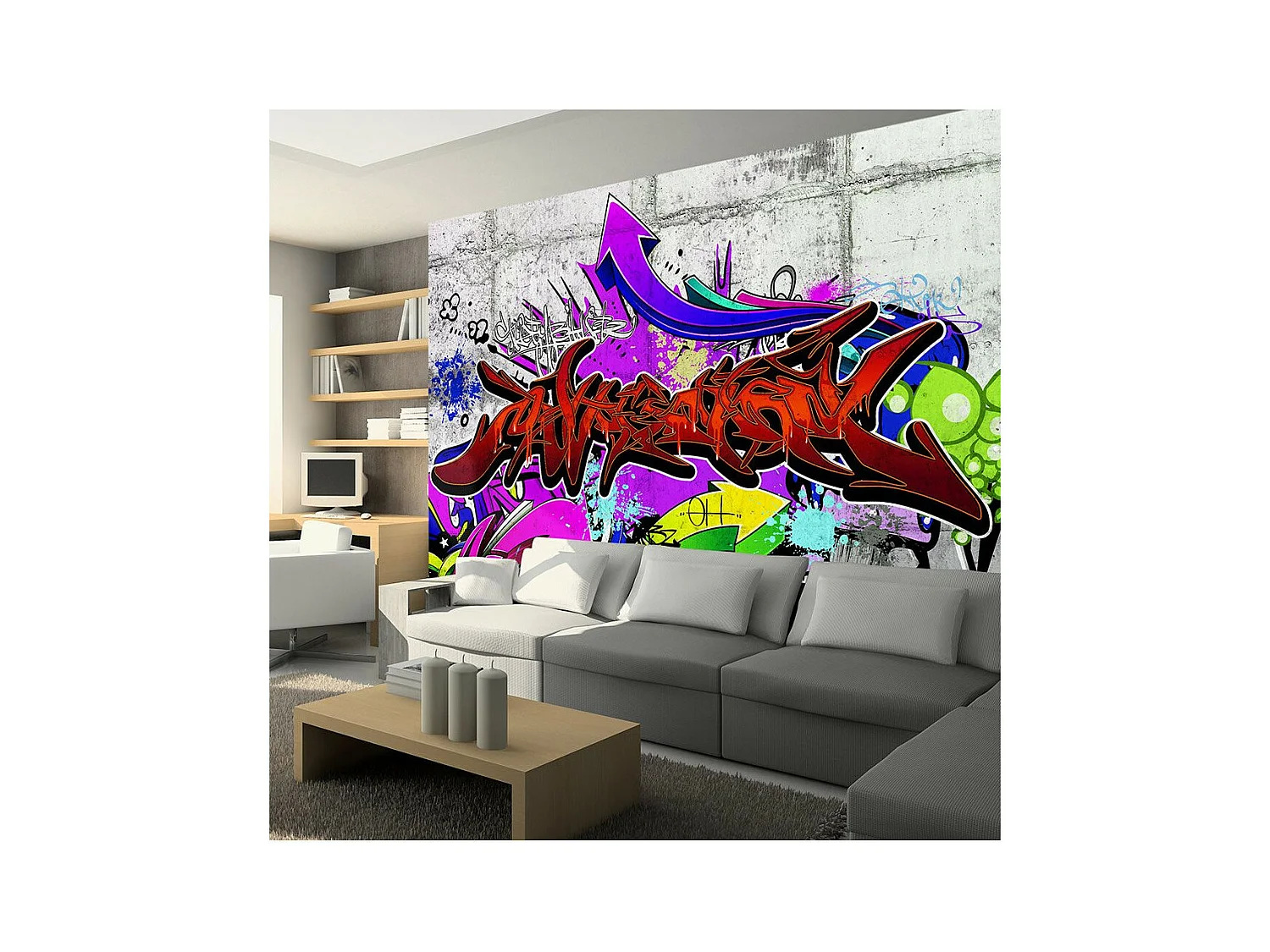 Papier Peint "Urban Style" 210 x 300 cm