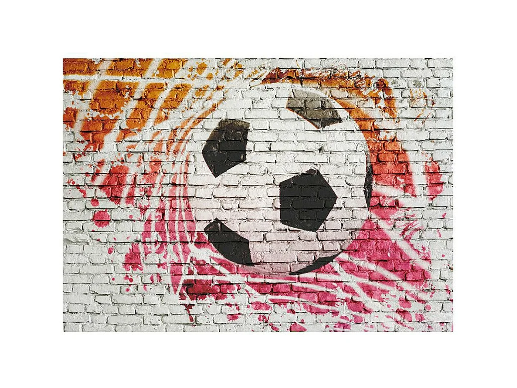 Papier Peint "Street Football" 210 x 300 cm