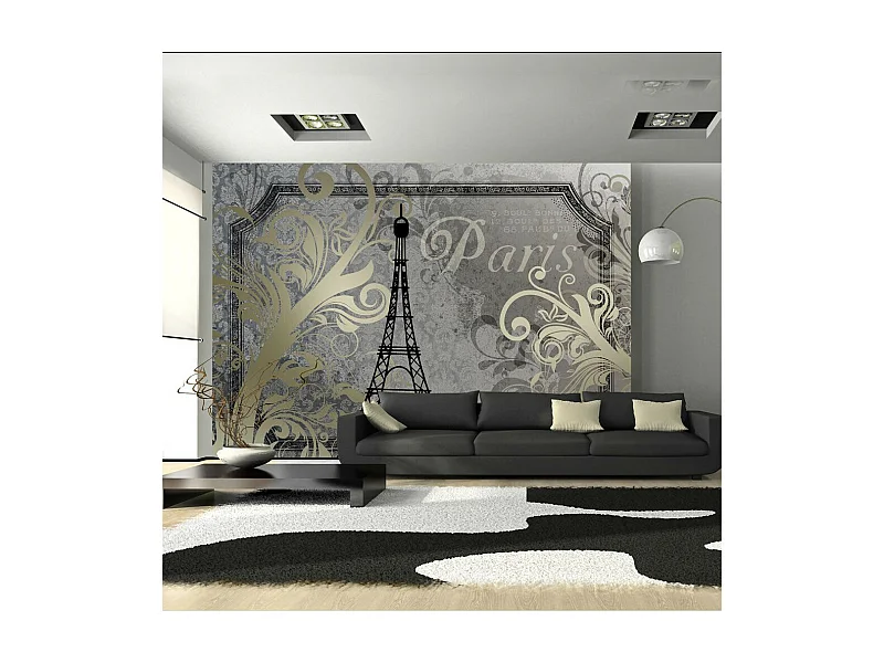 Papier Peint "Vintage Paris" 245 x 350 cm