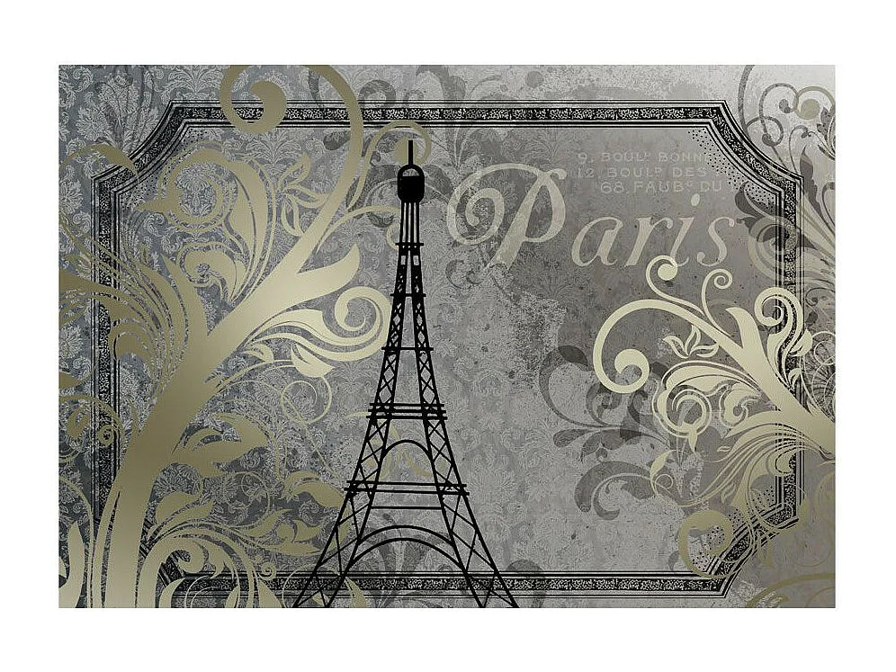 Papier Peint "Vintage Paris" 245 x 350 cm