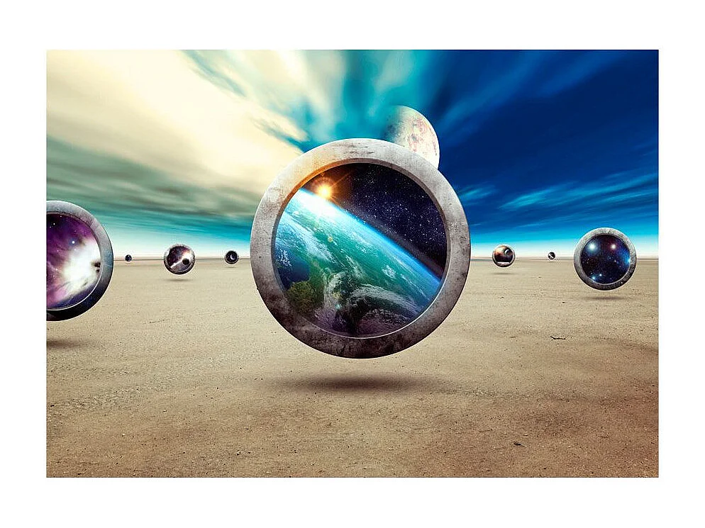 Papier Peint "Promonade dans l'univers" 140 x 200 cm