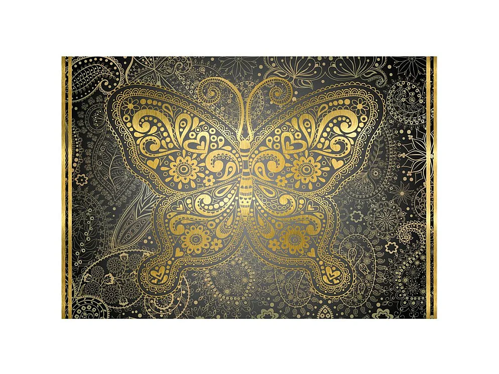 Papier Peint "Golden Butterfly" 175 x 250 cm