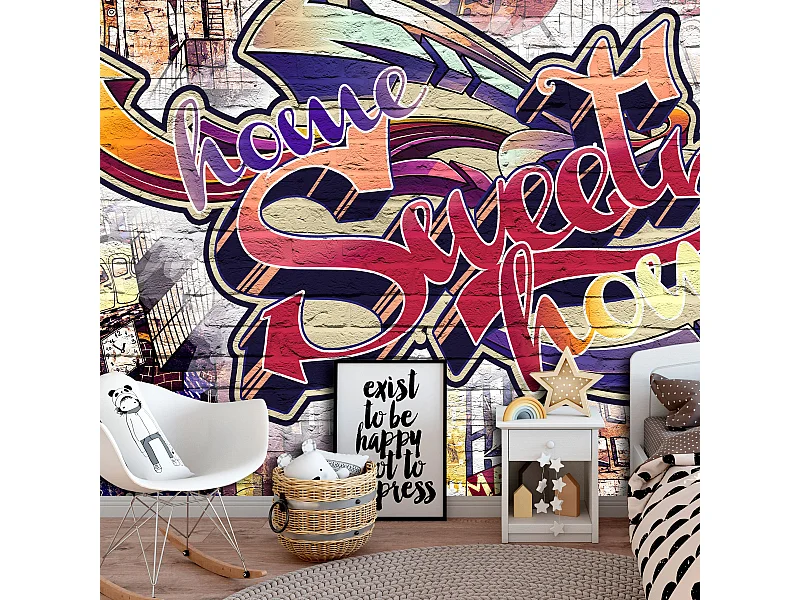 Papier Peint "Cool Graffiti" 245 x 350 cm