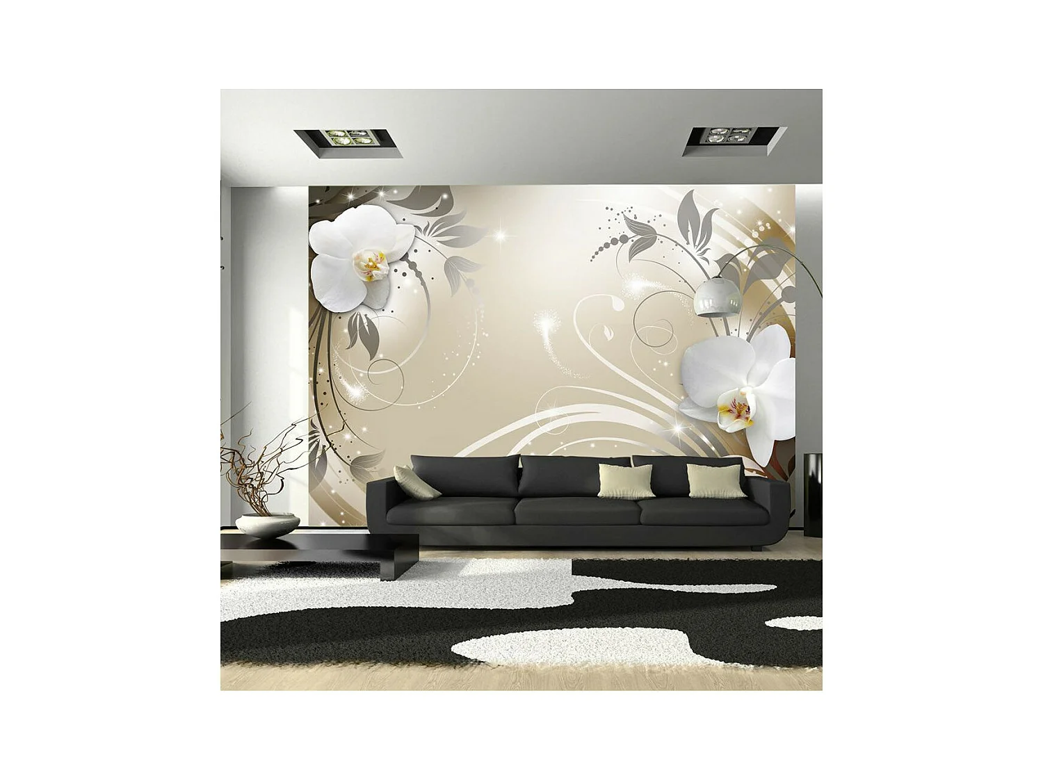 Papier Peint "Gold Dance" 210 x 300 cm