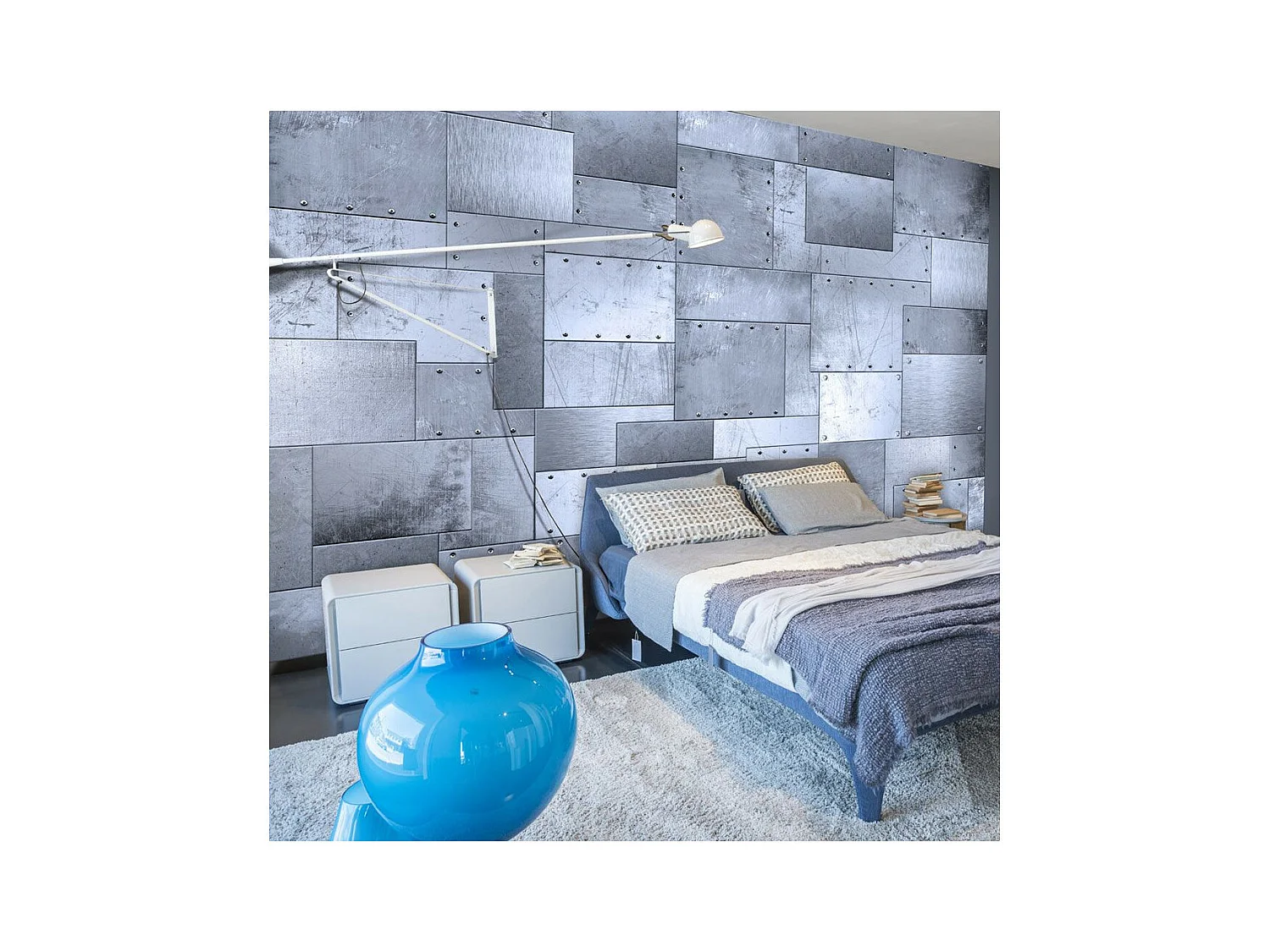 Papier Peint "Industrial Mosaic" 175 x 250 cm