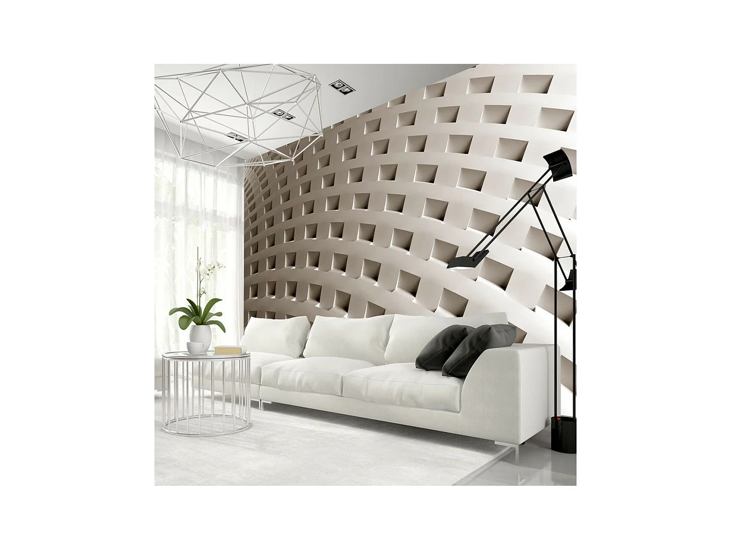 Papier Peint "The Construction of Modernity" 105 x 150 cm