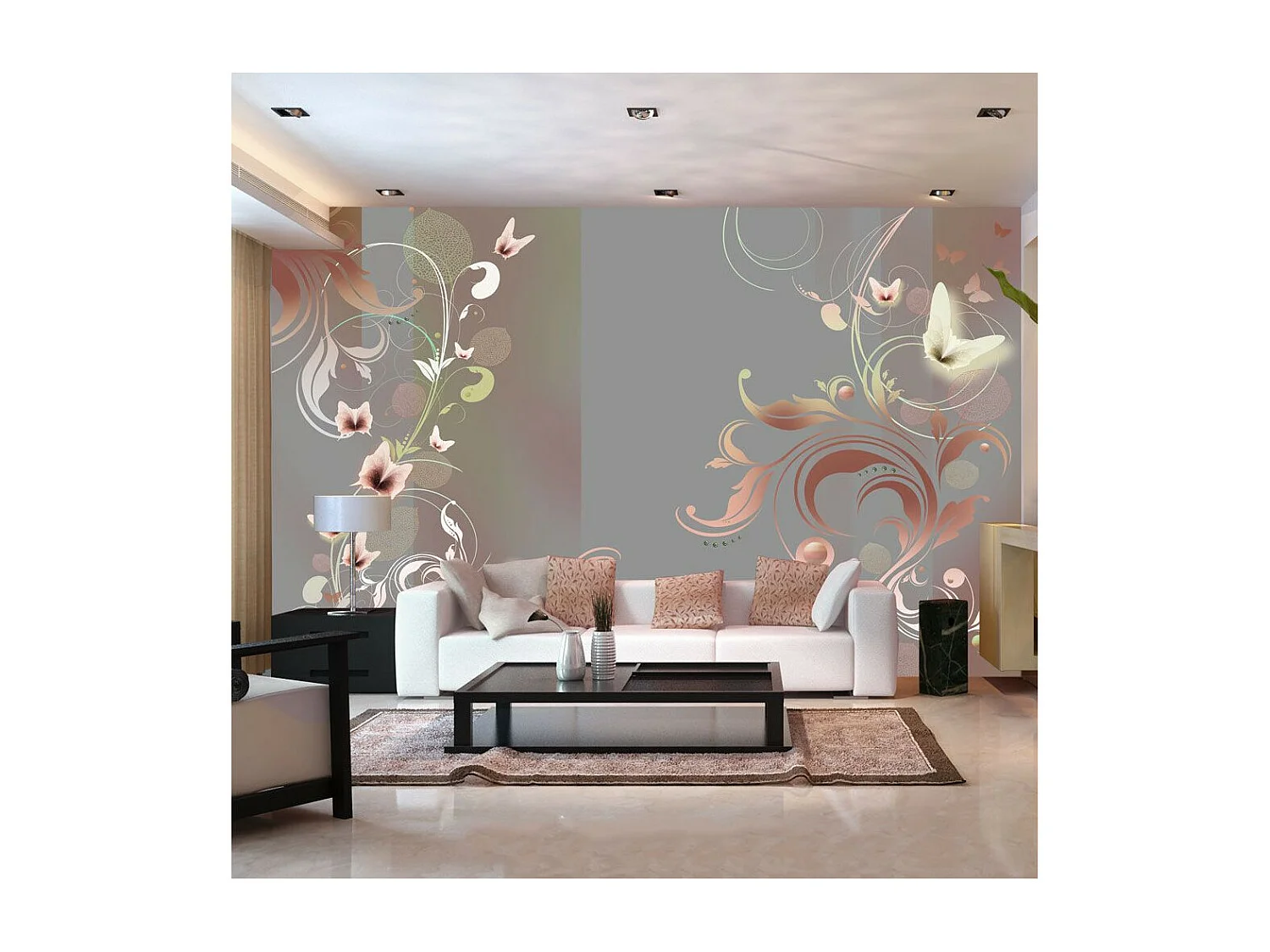 Papier Peint "Creamy Passion" 210 x 300 cm