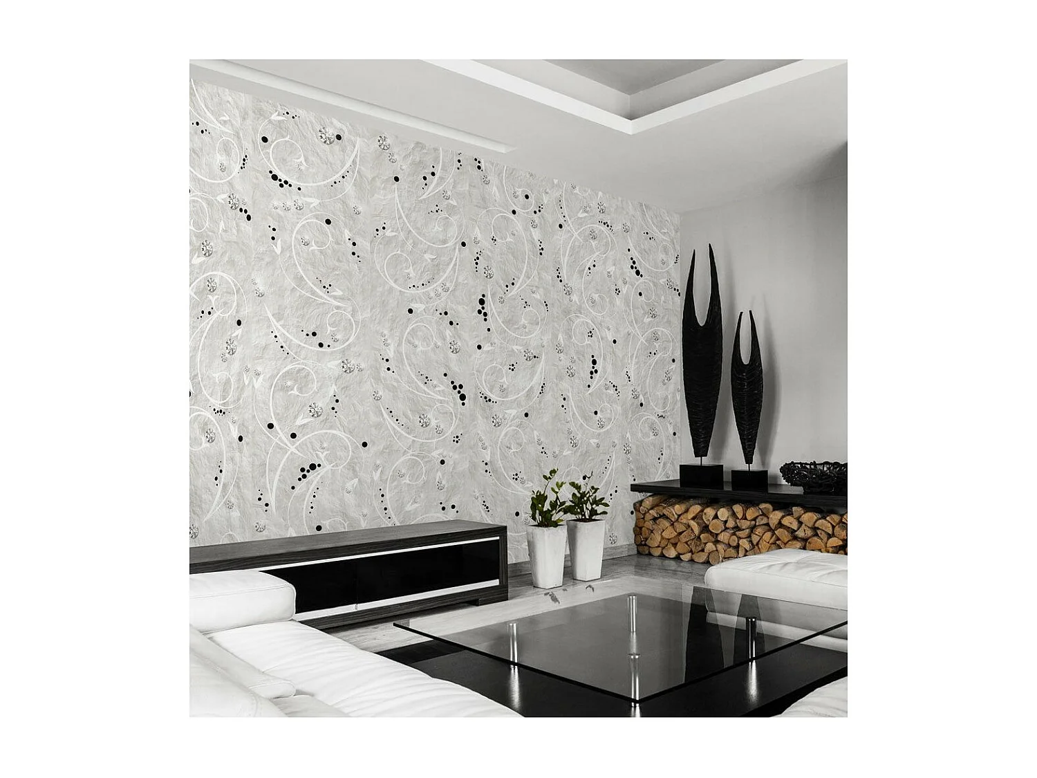 Papier Peint "Diamond Field" 50x1000cm
