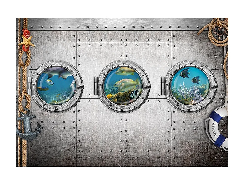 Papier Peint "Portholes" 245 x 350 cm