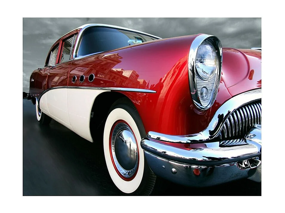Papier Peint "Voiture de Luxe Américaine" 231 x 300 cm