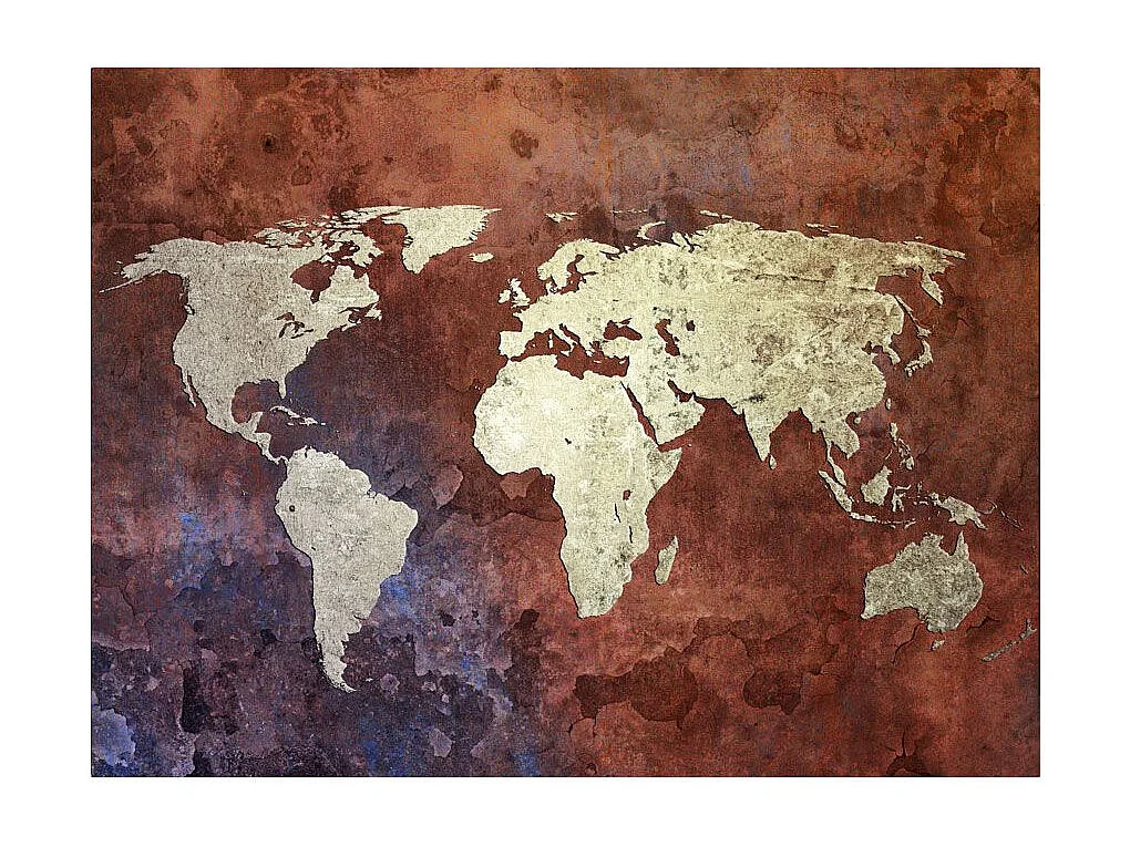 Papier Peint "Iron Continents" 231 x 300 cm