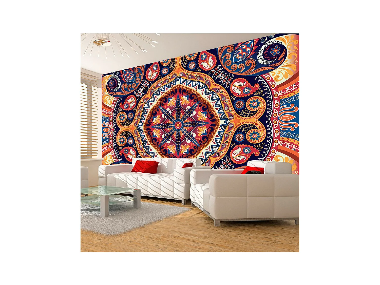 Papier Peint "Exotic Mosaic" 210 x 300 cm