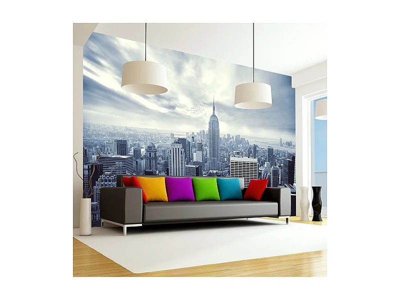 Papier Peint "Blue York" 70 x 100 cm