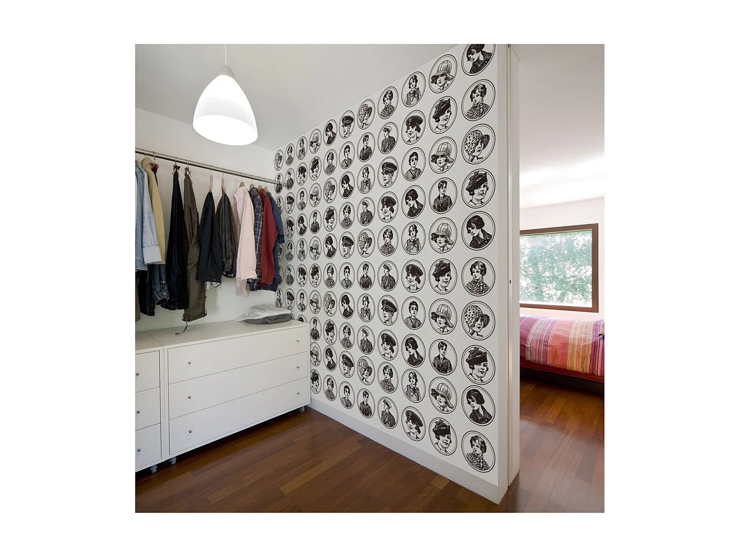 Papier Peint "Années Folles 20 & 30" 193 x 250 cm