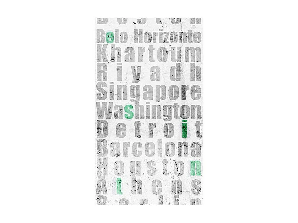 Papier Peint "Ciudades Del Mundo" 50x1000cm