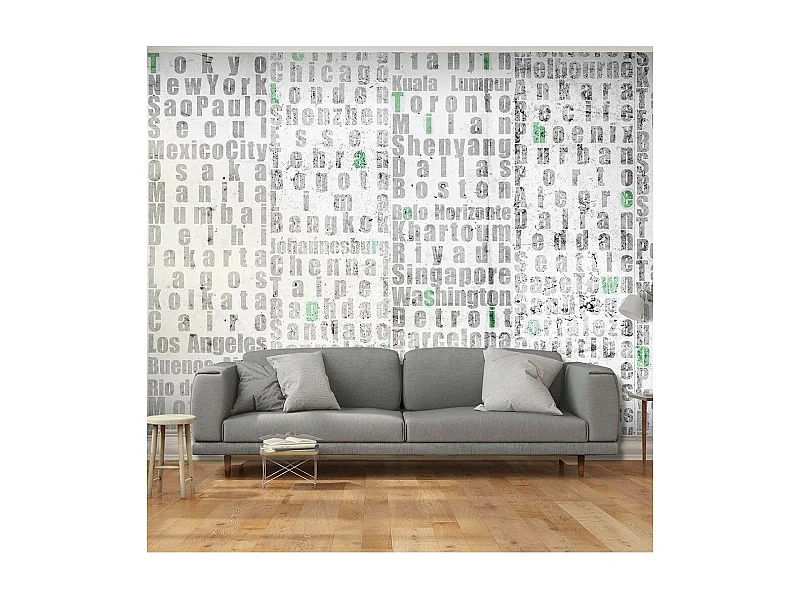 Papier Peint "Ciudades Del Mundo" 50x1000cm