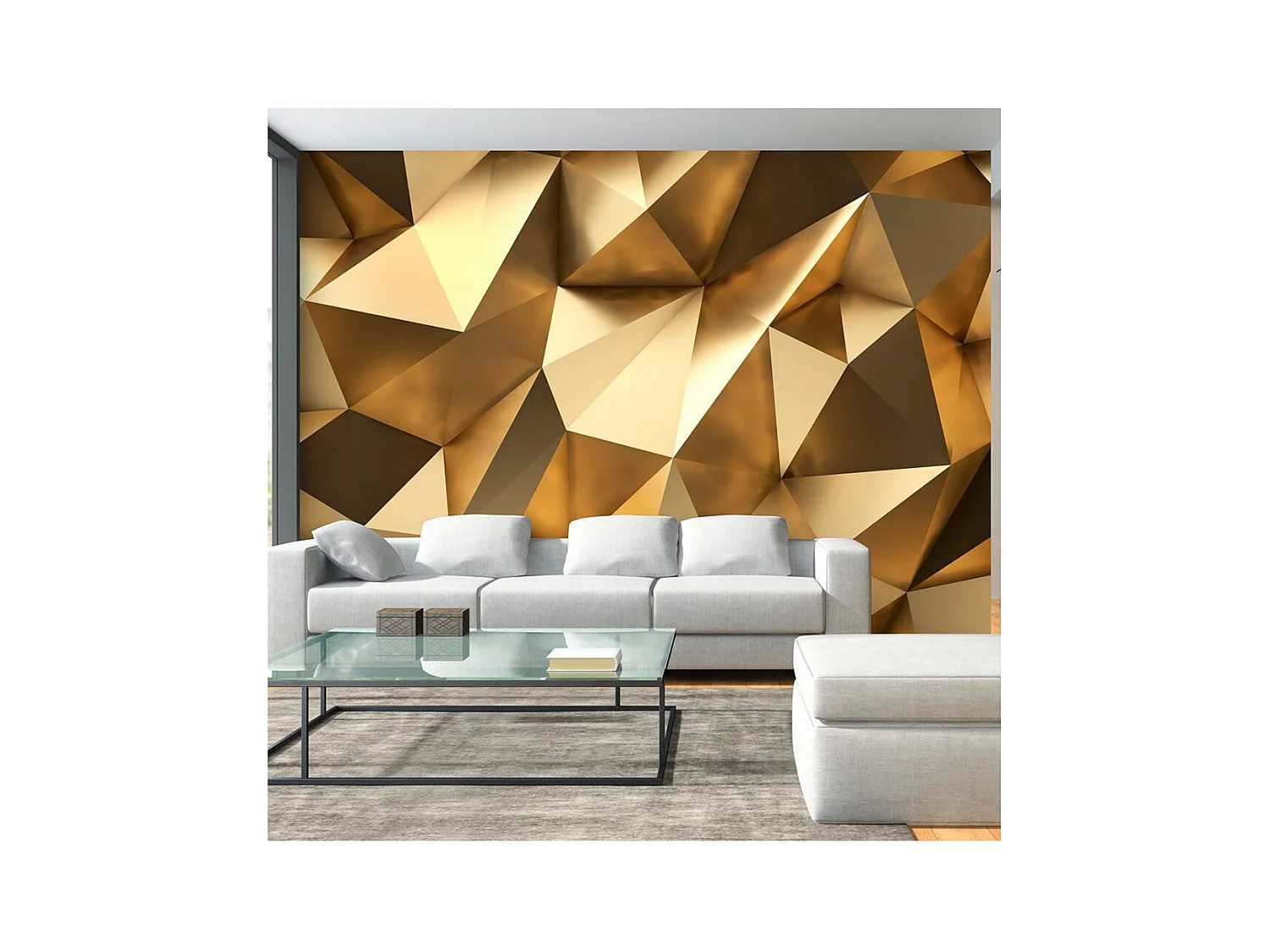 Papier Peint "Golden Dome" 245 x 350 cm