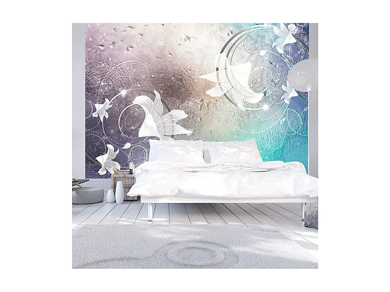 Papier Peint "Glass Flowers" 210 x 300 cm