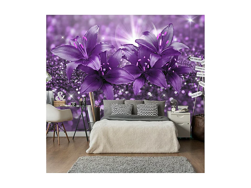 Papier Peint "Masterpiece of Purple" 105 x 150 cm