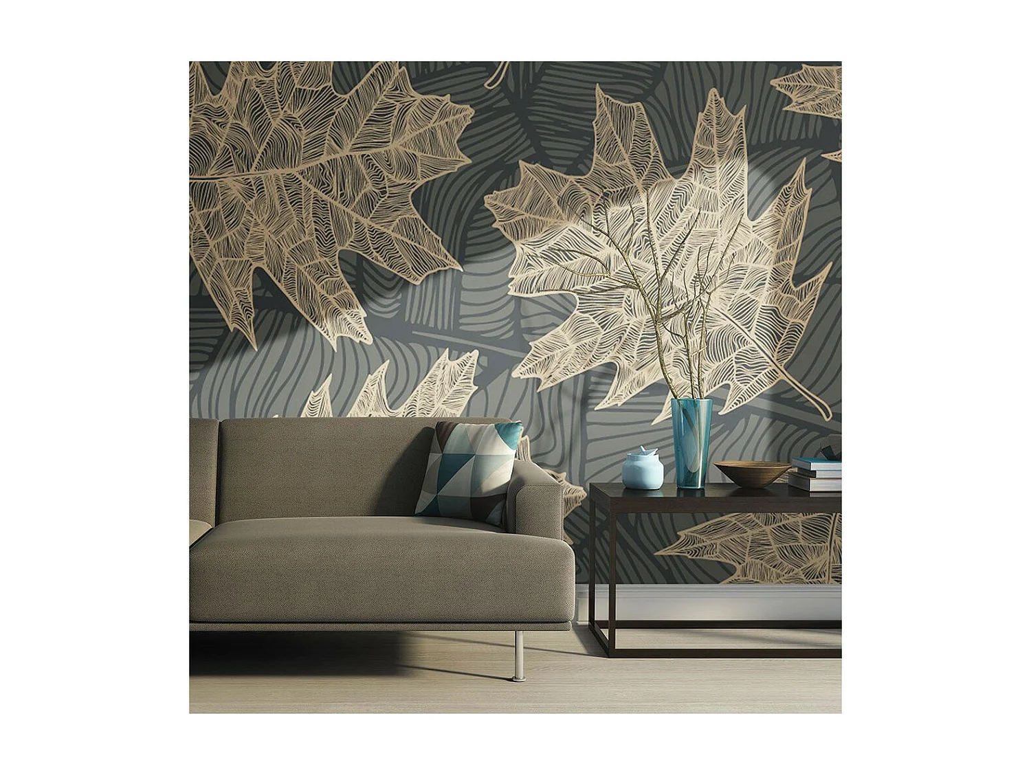 Papier Peint "Éclats D'automne" 193 x 250 cm