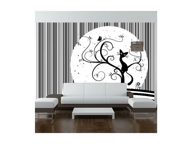 Papier Peint "Cat's Melody III" 105 x 150 cm