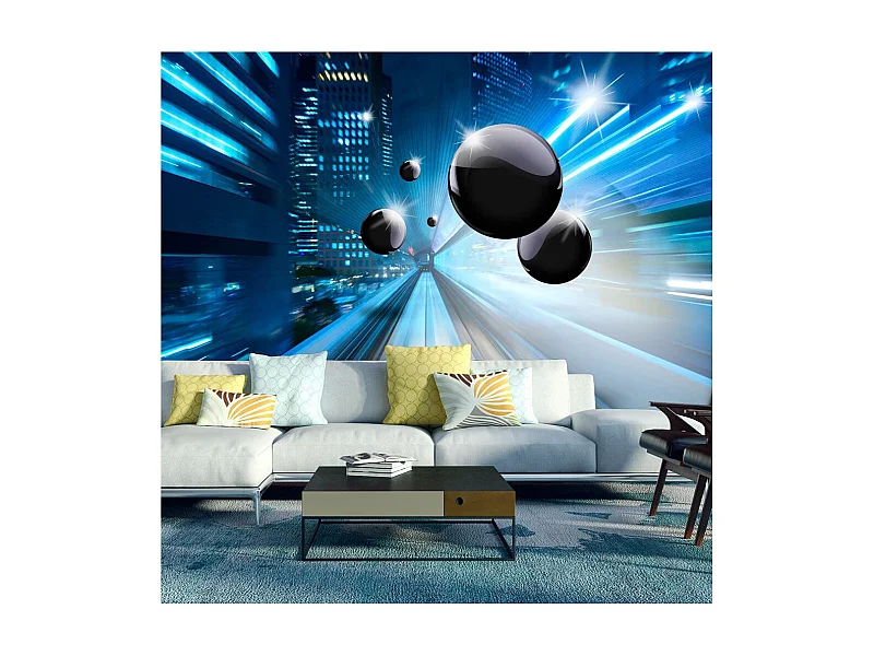 Papier Peint "Time & Space" 105 x 150 cm