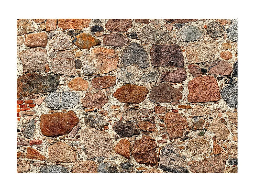 Papier Peint "Stony Artistry" 105 x 150 cm