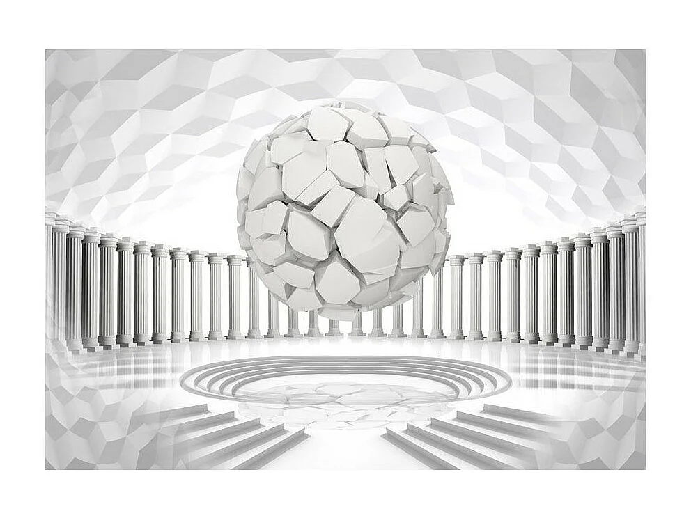 Papier Peint "Hidden Geometry" 105 x 150 cm