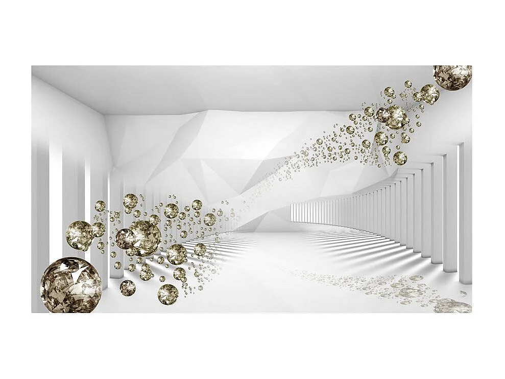 Papier Peint XXL "Corridor of Diamonds" 280x500cm