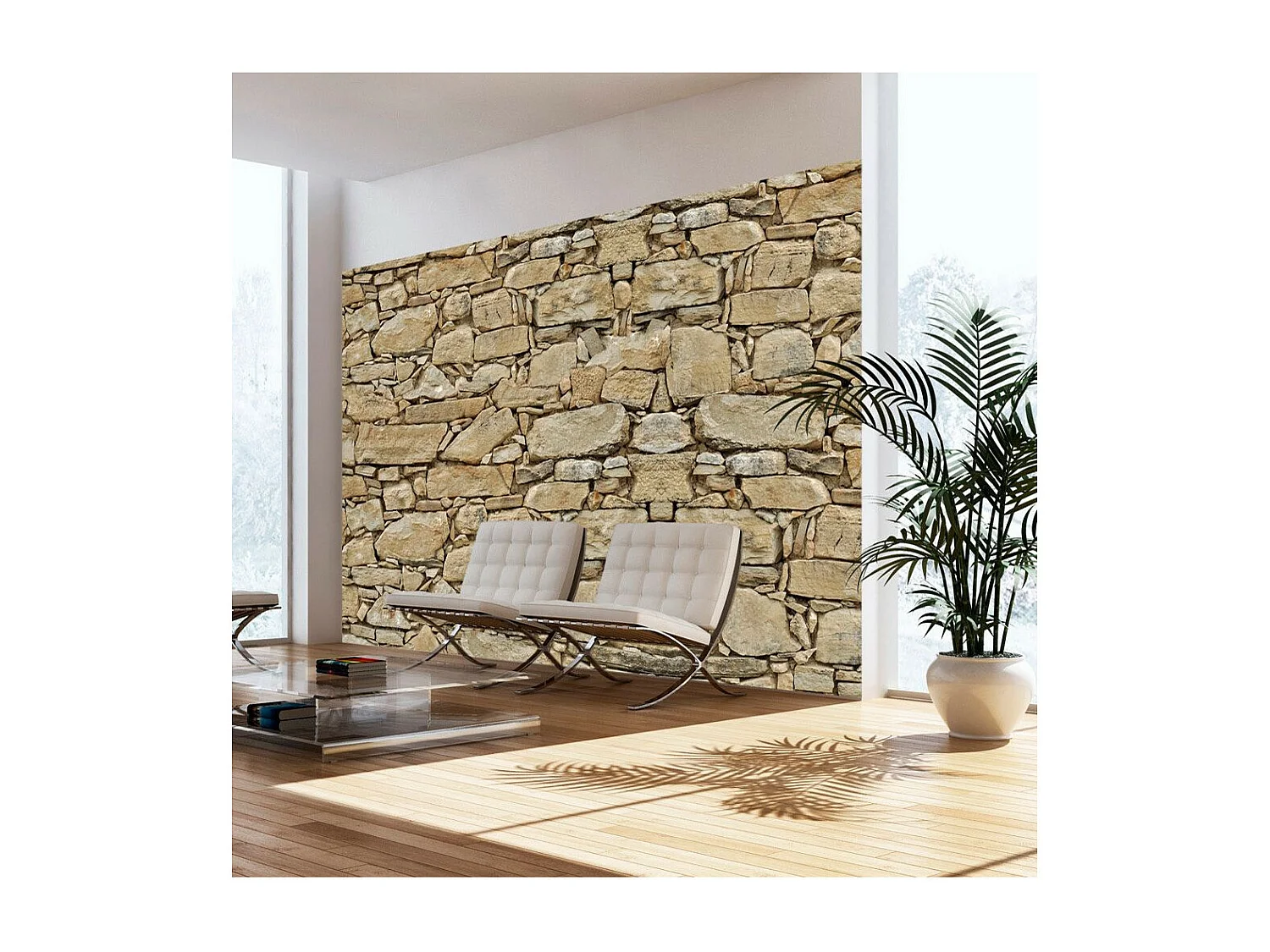 Papier Peint II "Stone Wall" 210 x 300 cm