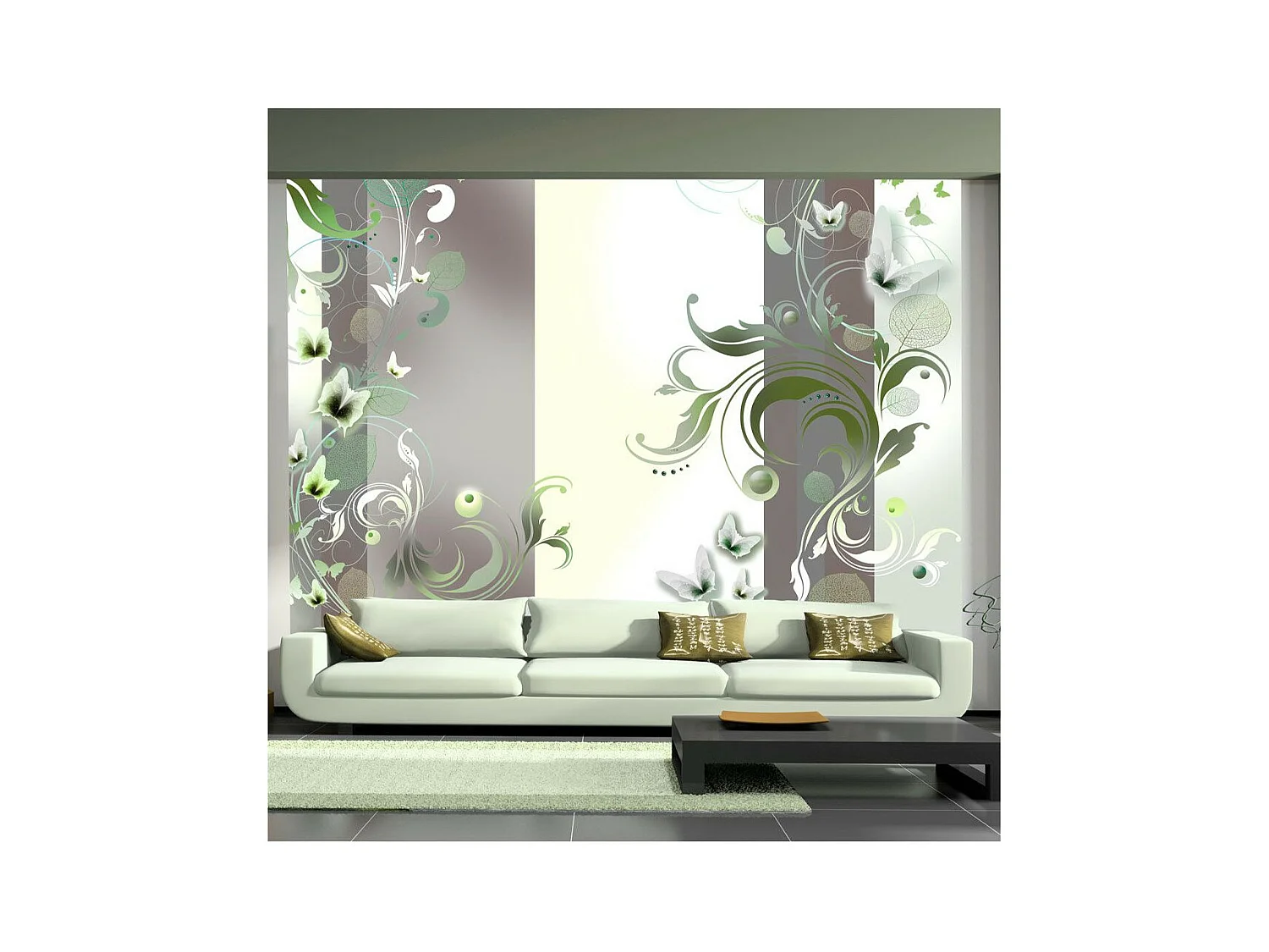 Papier Peint "Green Passion" 175 x 250 cm