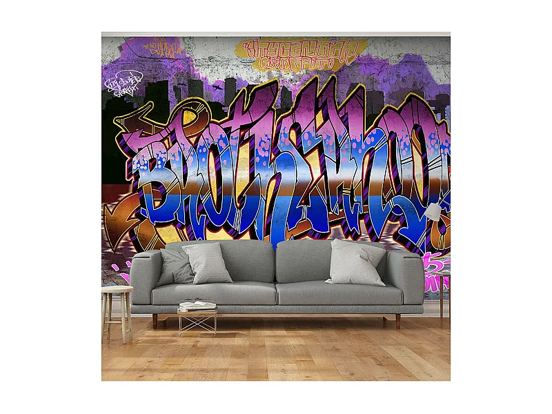 Papier Peint "Colorful Mural" 175 x 250 cm