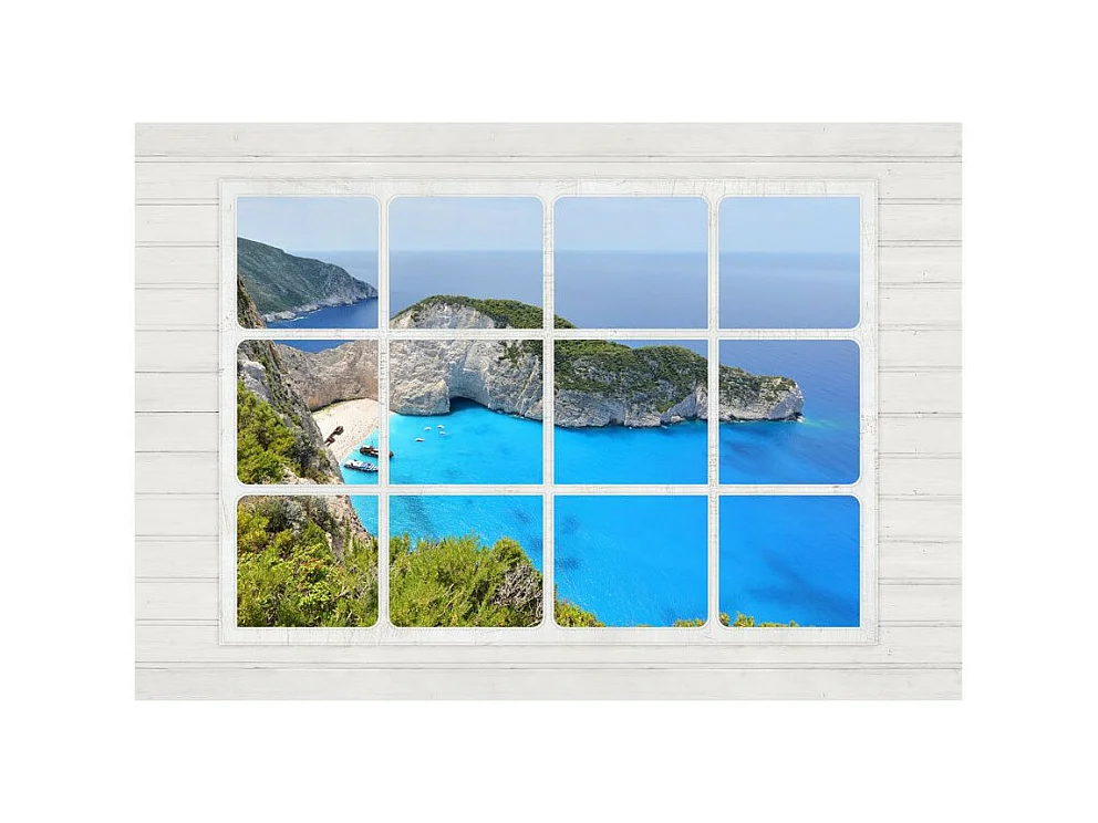 Papier Peint "Window on the World" 105 x 150 cm