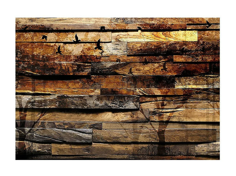 Papier Peint "Reflection of Nature" 140 x 200 cm