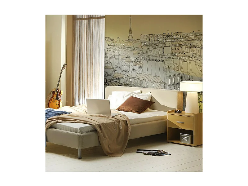 Papier Peint "Bonne Nuit Paris !" 231 x 300 cm