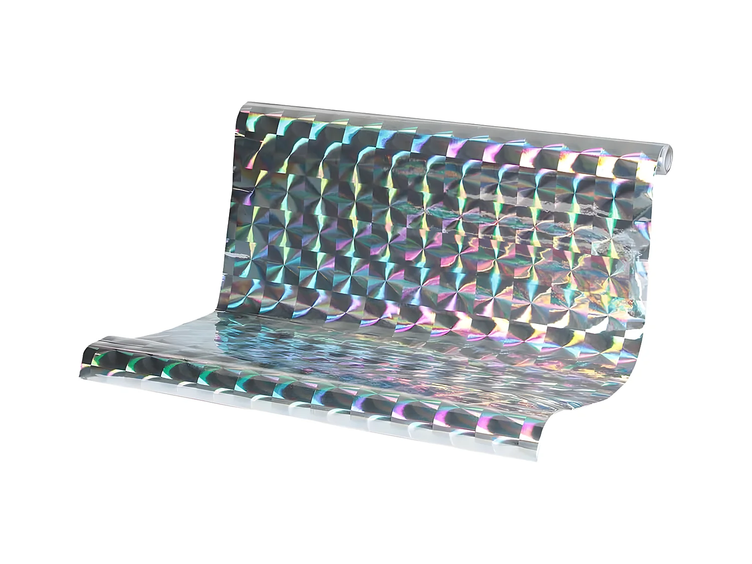 Rouleau Adhésif Fantaisie 45x200cm Argent