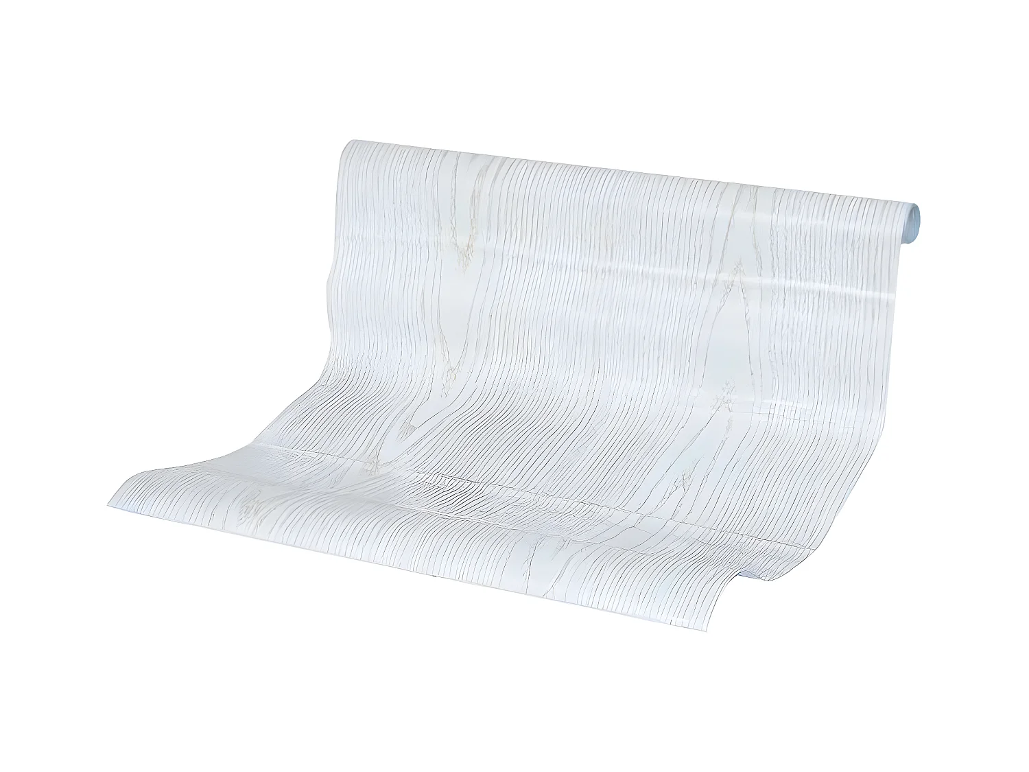 Rouleau Adhésif Effet Bois 45x200cm Blanc