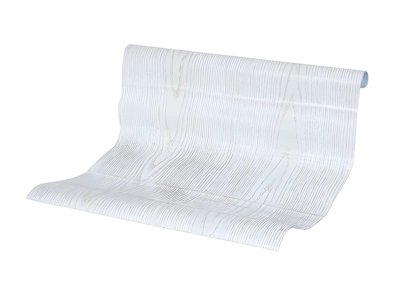 Rouleau Adhésif Effet Bois 45x200cm Blanc