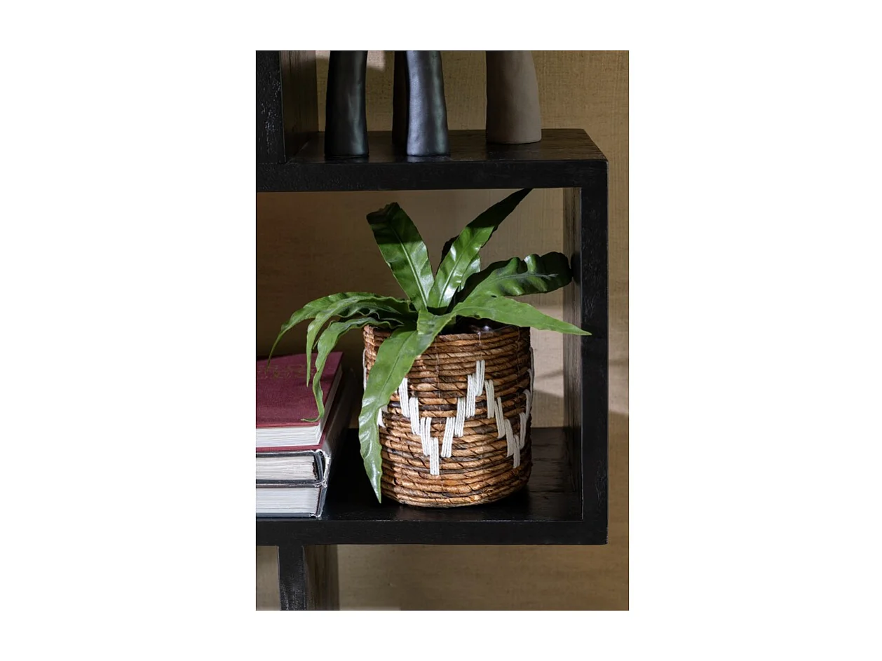 Plante Artificielle "Langue Belle-mère" 40cm Vert
