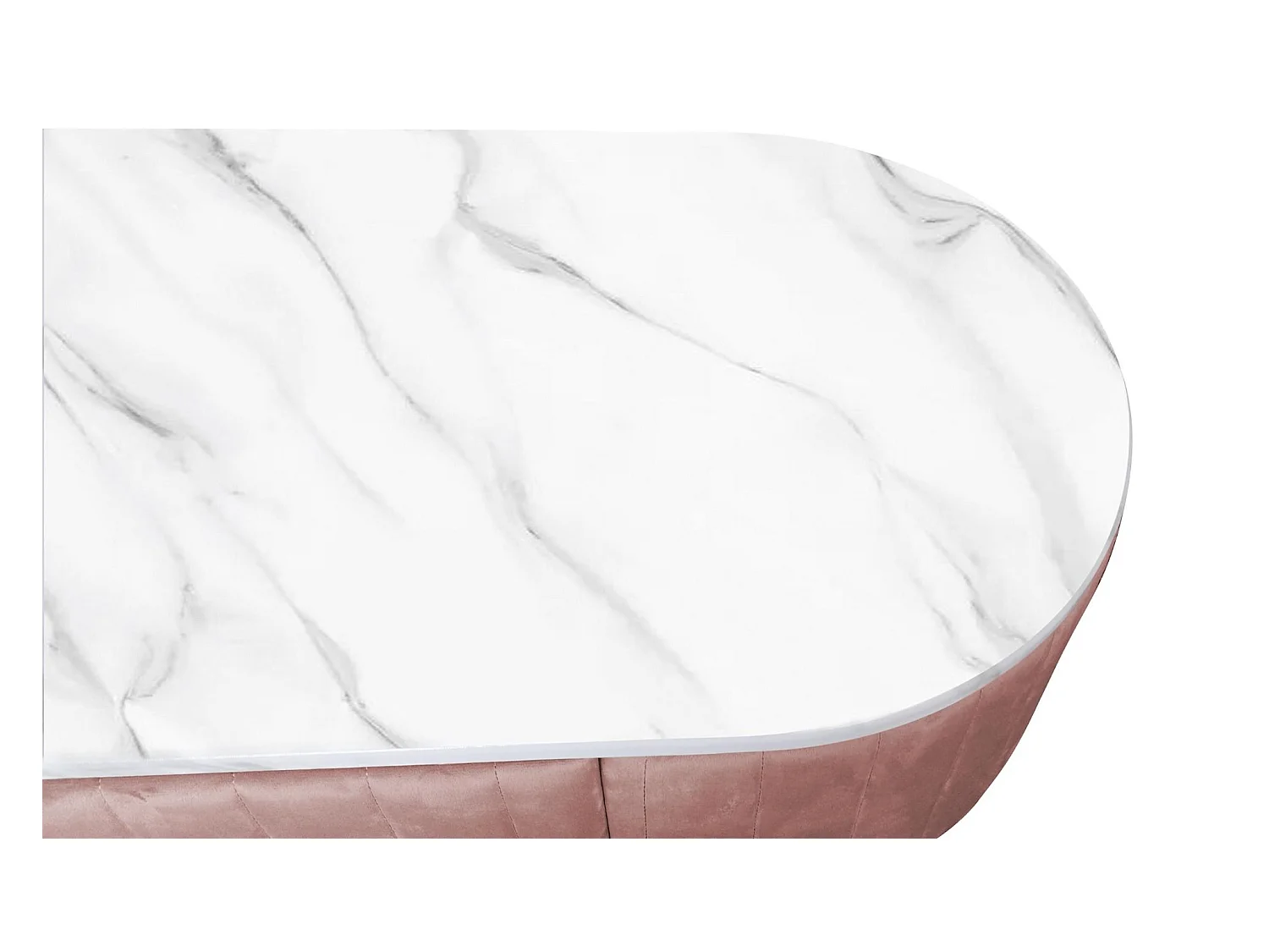 Coiffeuse Design 1 Tiroir "Lomape" 120cm Rose