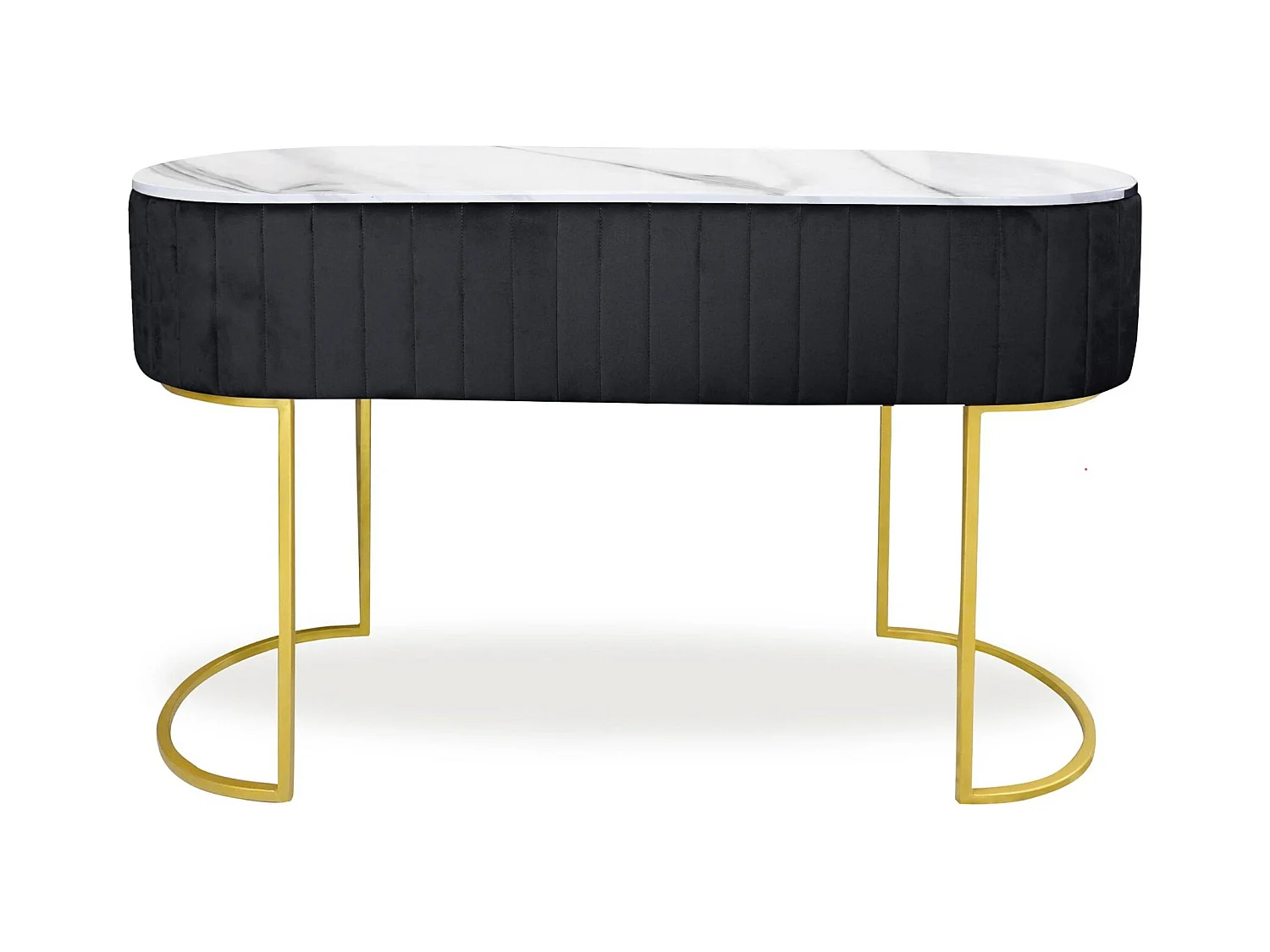 Coiffeuse Design 1 Tiroir "Lomape" 120cm Noir