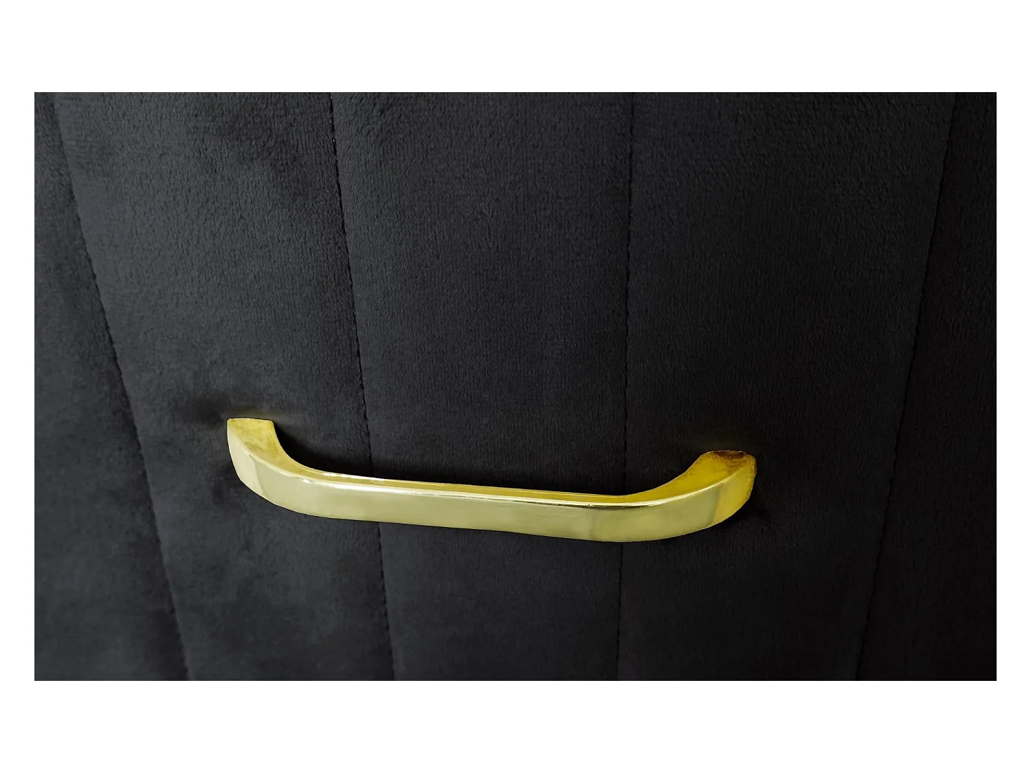 Coiffeuse Design 1 Tiroir "Lomape" 120cm Noir