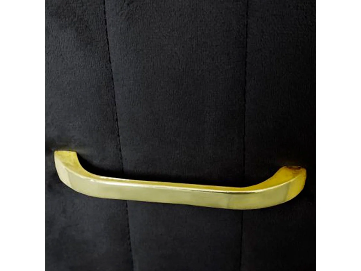 Coiffeuse Design 1 Tiroir "Lomape" 120cm Noir