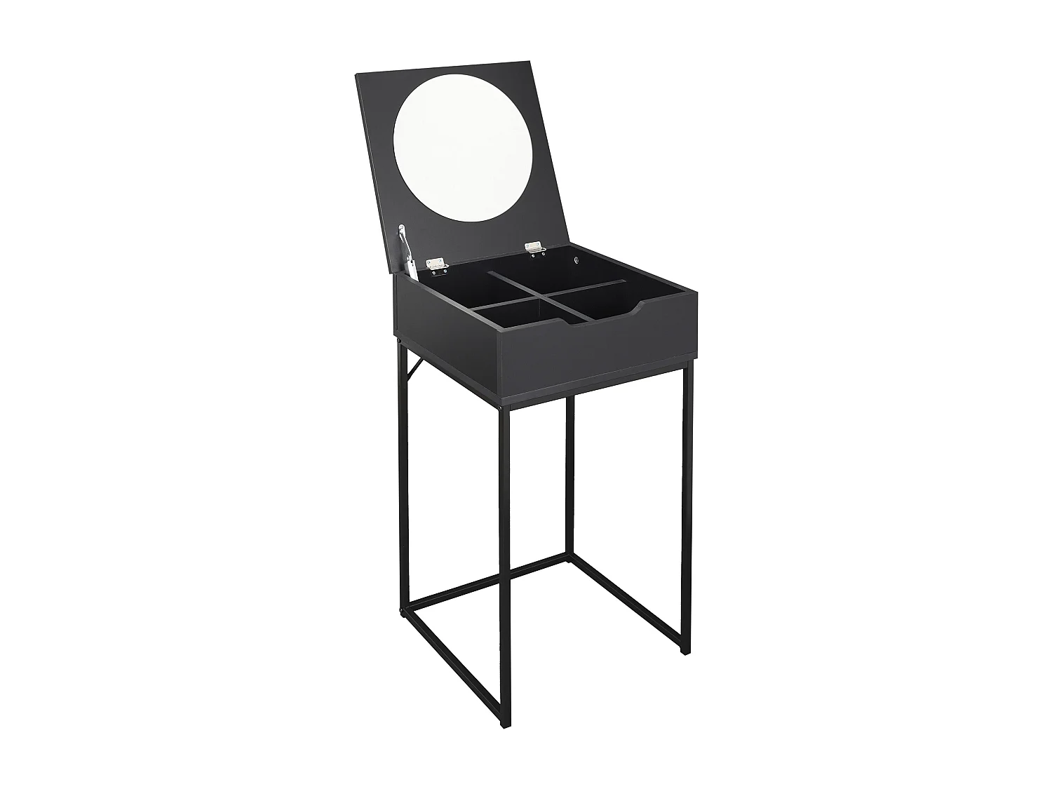 Coiffeuse Abbott Noir Noir